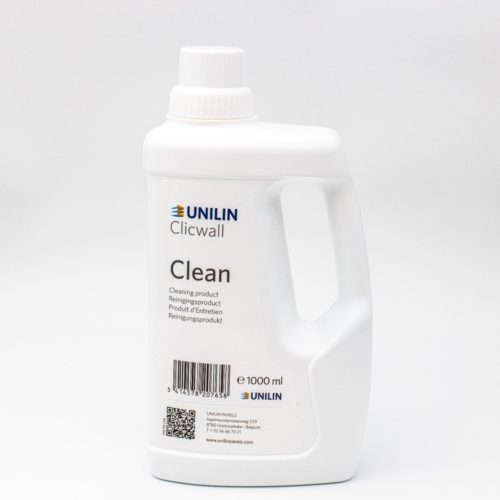 Flasche mit Unilin Clicwall Clean